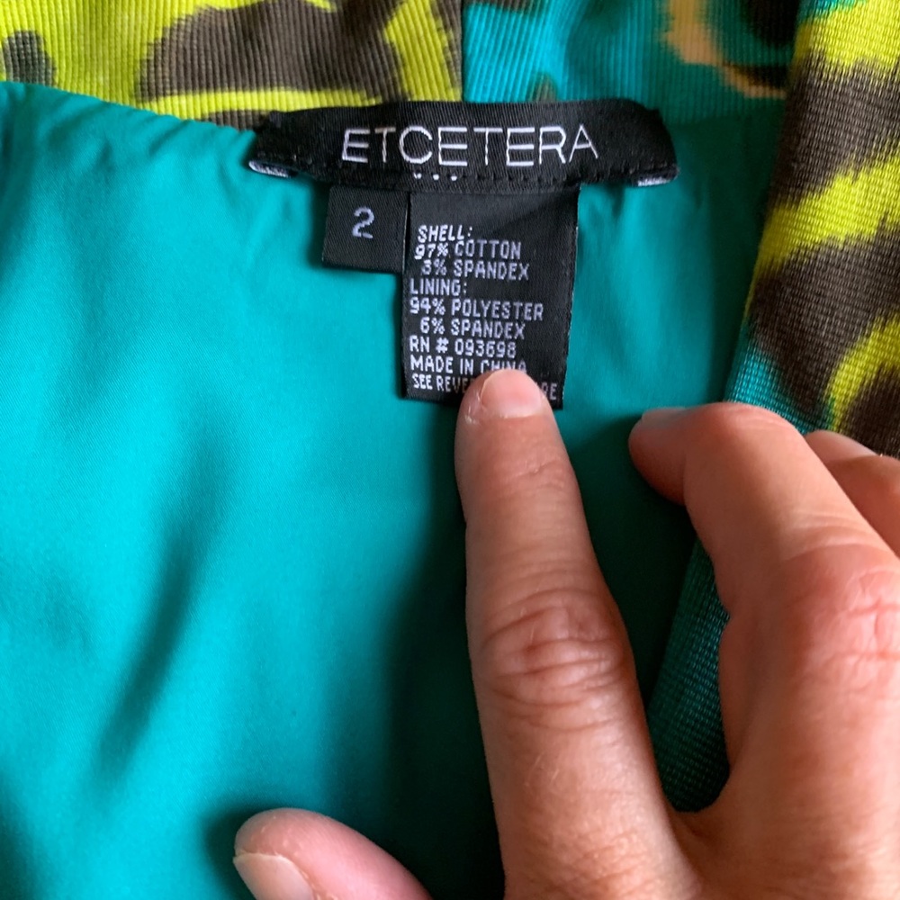 Etcetera Dress Size 2